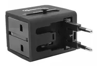 Adapter naponski Euro utikač univerzalni putni USB punjač - SBOX Adapter naponski Euro utikač univerzalni putni USB punjač - SBOX