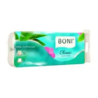 Papir toaletni u roli 2-slojni 10/1 bijeli Boni Classic Papir toaletni u roli 2-slojni 10/1 bijeli Boni Classic