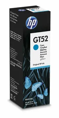 Tinta HP M0H54AE Cyan No.GT52 original Tinta HP M0H54AE Cyan No.GT52 original
