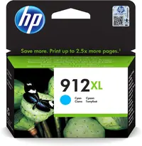 Tinta HP 3YL81AE Cyan No.912XL original Tinta HP 3YL81AE Cyan No.912XL original