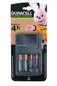 Punjač baterija DURACELL 4 sata CEF 14 +2 kom AA 1300mAh NiMH +2 kom AAA 750mAh Punjač baterija DURACELL 4 sata CEF 14 +2 kom AA 1300mAh NiMH +2 kom AAA 750mAh