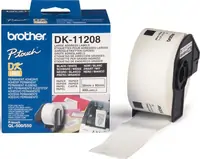 Ribbon BROTHER DK11208 velike adresne naljepnice 38x90mm 400kom Ribbon BROTHER DK11208 velike adresne naljepnice 38x90mm 400kom