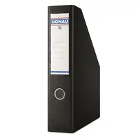 Stalak za spise kartonski okomiti A4 75mm Donau 3949 crni Stalak za spise kartonski okomiti A4 75mm Donau 3949 crni