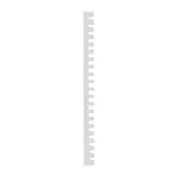 Spirala plastična za uvez do 150 listova 19mm 100/1 okrugla bijela Spirala plastična za uvez do 150 listova 19mm 100/1 okrugla bijela