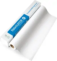 Papir za ploter 90gr 610mm/50m nepremazni Navigator extra bijeli Papir za ploter 90gr 610mm/50m nepremazni Navigator extra bijeli