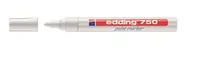 Marker permanentni lakirajući 2-4mm Edding 750 okrugli vrh bijeli Marker permanentni lakirajući 2-4mm Edding 750 okrugli vrh bijeli