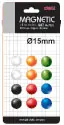 Magneti promjer 15mm Deli 7823 12/1 miks boje Magneti promjer 15mm Deli 7823 12/1 miks boje