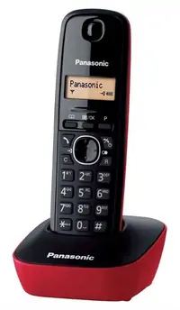 Telefon PANASONIC KX-TG1611 bežični - crveni Telefon PANASONIC KX-TG1611 bežični - crveni