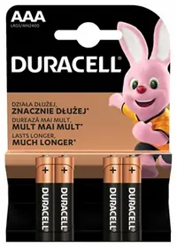 Baterija DURACELL Basic AAA 4/1 Baterija DURACELL Basic AAA 4/1