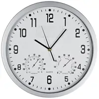 Sat zidni s vlagomjerom i termometrom 4123806 bijeli Sat zidni s vlagomjerom i termometrom 4123806 bijeli