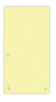 Pregrada kartonska 23,5x10,5cm Donau 100/1 žuta Pregrada kartonska 23,5x10,5cm Donau 100/1 žuta