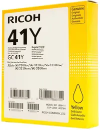 Tinta RICOH GC 41Y - yellow Tinta RICOH GC 41Y - yellow