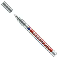 Marker permanentni lakirajući 1-2mm Edding 751 okrugli vrh srebrni Marker permanentni lakirajući 1-2mm Edding 751 okrugli vrh srebrni