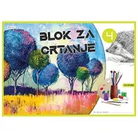 Blok risaći br. 4 10 listova Blok risaći br. 4 10 listova