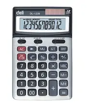 Kalkulator komercijalni 12 mjesta Deli 1239 Kalkulator komercijalni 12 mjesta Deli 1239