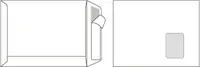 Kuverta vrećica C4 BT DPG STRIP 229x324 mm, 90g