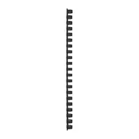 Spirala plastična za uvez do 100 listova 14mm 100/1 okrugla crna Spirala plastična za uvez do 100 listova 14mm 100/1 okrugla crna