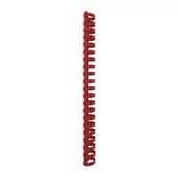 Spirala plastična za uvez do 340 listova 38mm 50/1 ovalna crvena Spirala plastična za uvez do 340 listova 38mm 50/1 ovalna crvena