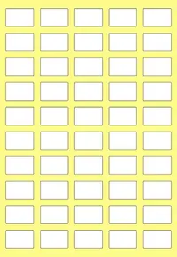 Etiketa slep 23x15mm 1/1 Etiketa slep 23x15mm 1/1