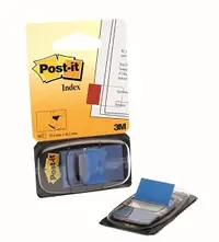 Zastavica 25,4x43,2mm 50 listova film poluprozirni Post-it 3M 680-2 plava Zastavica 25,4x43,2mm 50 listova film poluprozirni Post-it 3M 680-2 plava