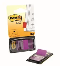 Zastavica 25,4x43,2mm 50 listova film poluprozirni Post-it 3M 680-8 ljubičasta Zastavica 25,4x43,2mm 50 listova film poluprozirni Post-it 3M 680-8 ljubičasta
